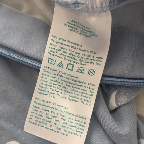 Aden + Anais Footed‎ Onesie Baby Moon. 3-6 months. - Picture 4 of 4